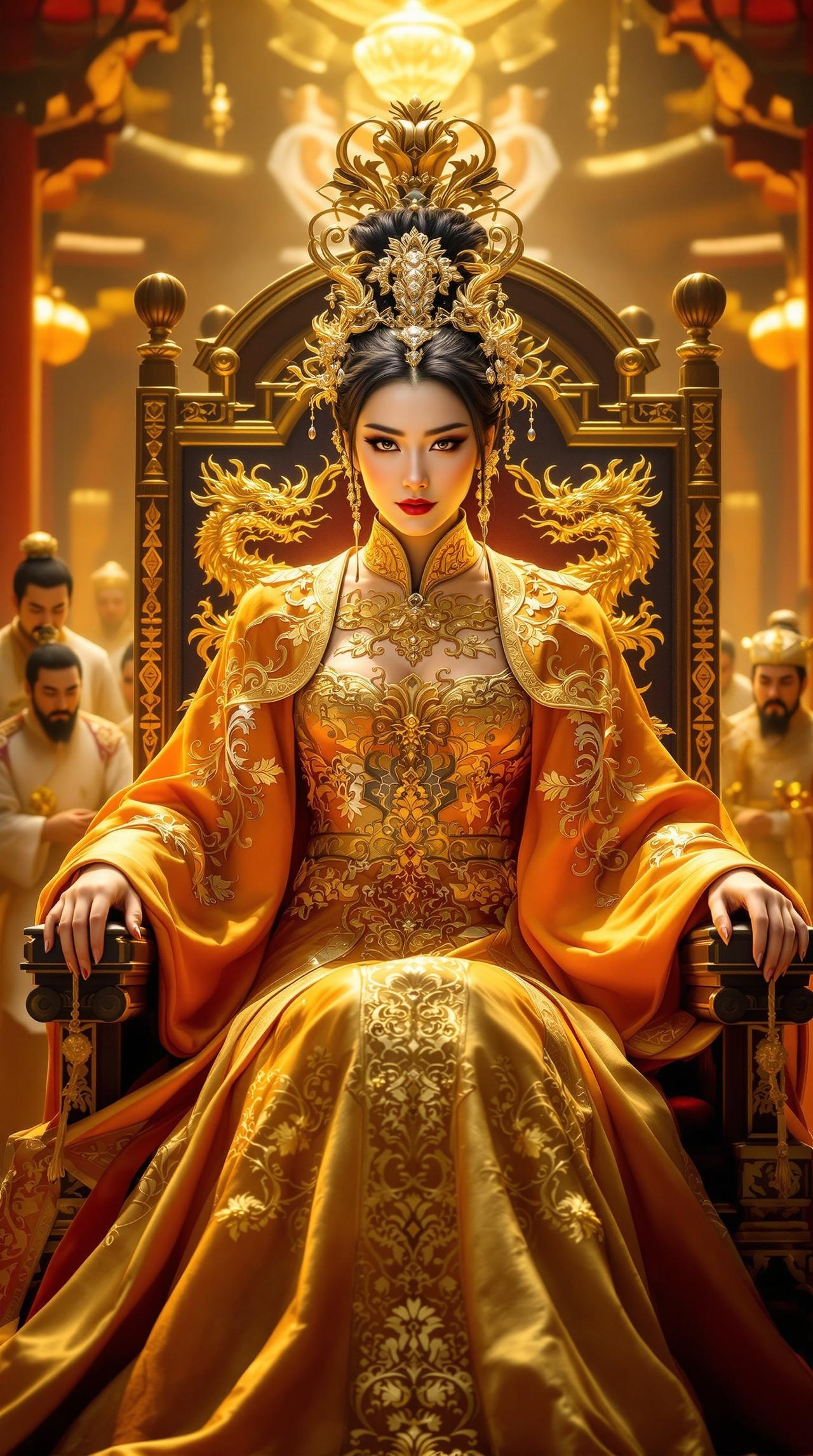 穿越后我成了女帝 - 短剧免费看平台热门短剧封面